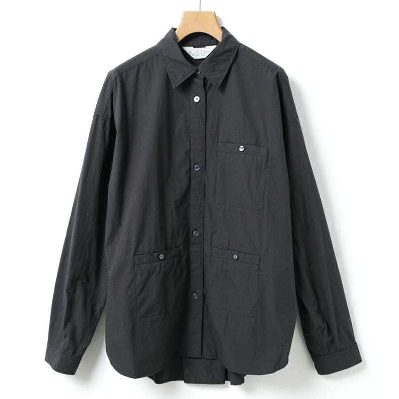 MidiUmi スリーポケットシャツ /NV11 【日本製】